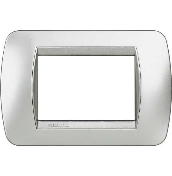 Placca Bticino Living International 3 Posti Tech L4803TE