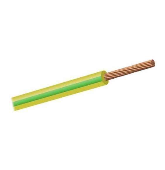 Cavo elettrico unipolare antifiamma 1X25mmq FS17 Giallo Verde