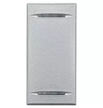 Copritasto 2 Funzioni Illuminabile Bticino Axolute Chiara HC4911