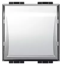 Pulsante Portanome Bticino LivingLight illuminabile 2 moduli LN4040