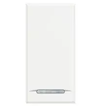 Copritasto 1 Funzione Illuminabile Bticino Axolute Bianca HD4915