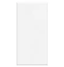 Falso Polo Bticino 1 Modulo serie Axolute Bianca HD4950