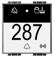 Lettore di badge con tecnologia RFID BTicino LivingLight LN4651