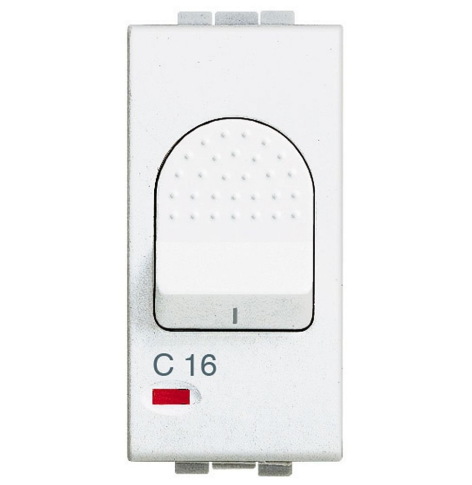 Interruttore Magnetotermico 1 Modulo 16A 3kA Bticino Light N4301/16
