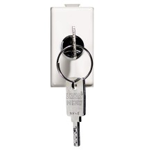 Deviatore a Chiave 16A con chiave estraibile in ON e OFF Bticino Matix AM5007D