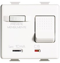 Interruttore Magnetotermico differenziale 16A 0,01 Bticino Matix AM5256S