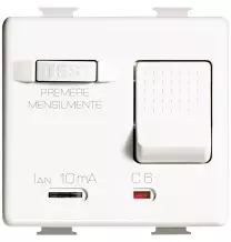 Interruttore Magnetotermico differenziale 16A 0,01 Bticino Matix AM5256S