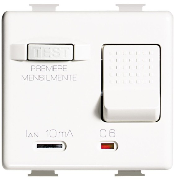 Interruttore Magnetotermico differenziale 16A 0,01 Bticino Matix AM5256S