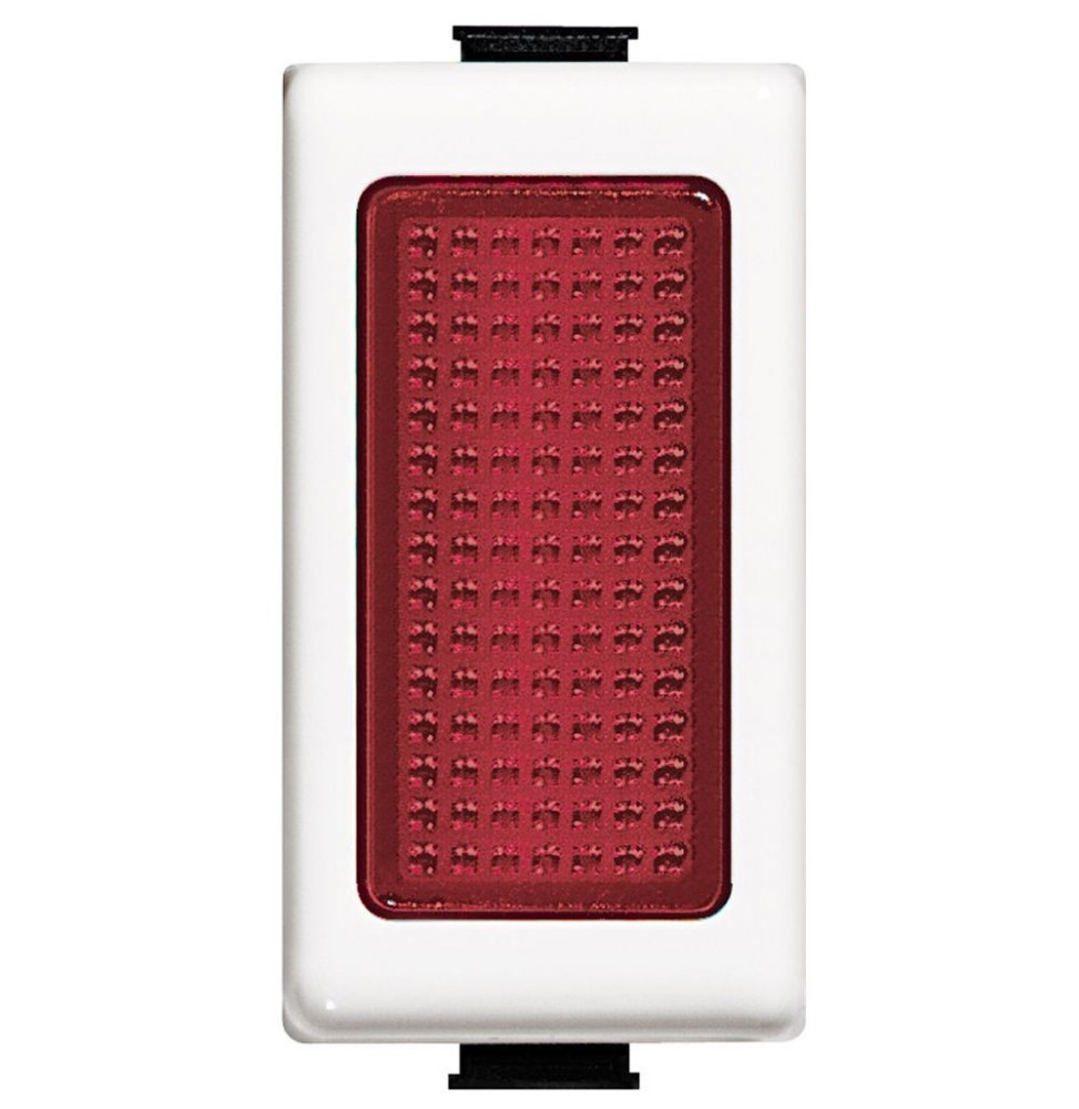 Spia da incasso rossa per serie Bticino Matix AM5060R