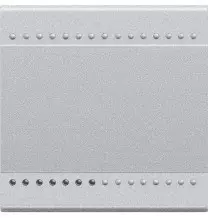 Copritasto 2 Moduli Illuminabile Bticino Light Tech NT4915M2N
