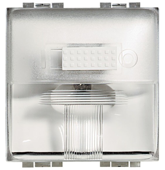 Lampada Segnapasso a Led Luce Bianca 2 Posti Bticino LivingLight L4382230