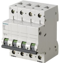 Interruttore Magnetotermico 6 A Quadripolare Siemens 5SL64067BB