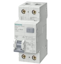 Magnetotermico Differenziale 16A Tipo A 4,5kA 0,03 Siemens 5SU13537KK16