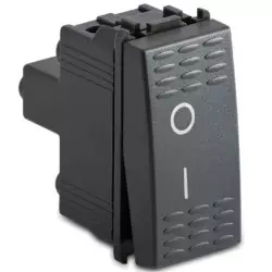 Interruttore Bipolare 16A X 250V grigio Sistema Master Modo 31002