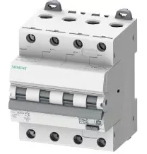 Magnetotermico Differenziale 4 Poli 25A 6KA 0,3 Tipo A Siemens 5SU16467FP25