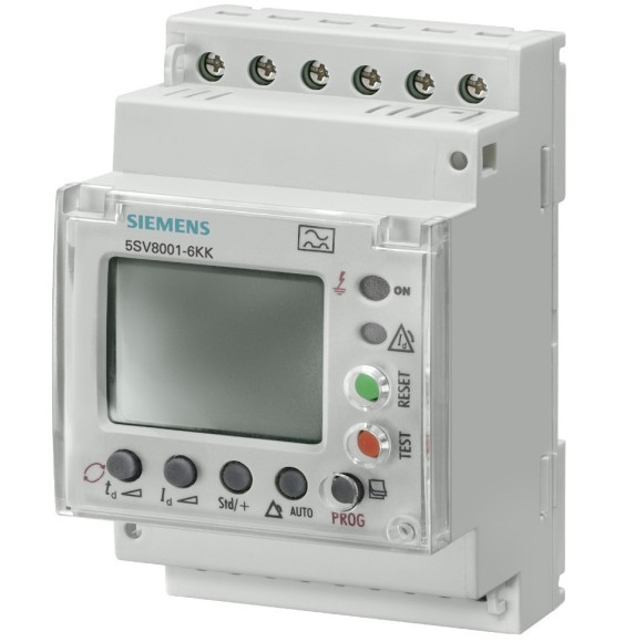 Differenziale regolabile da 0,03A - 30A  Tipo A Siemens 5SV80016KK