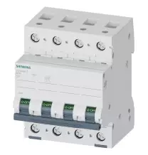Interruttore Magnetotermico 10A Quadripolare 10kA Siemens 5SL44107