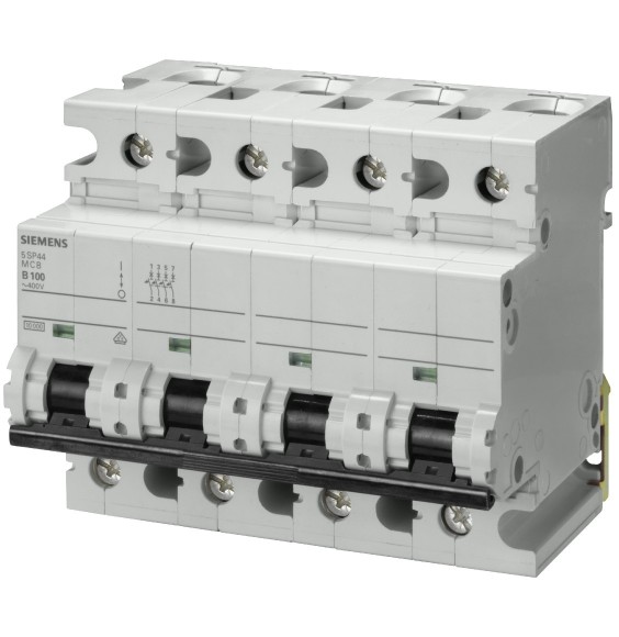 Interruttore Magnetotermico 80A Quadripolare 10kA Siemens 5SP44807