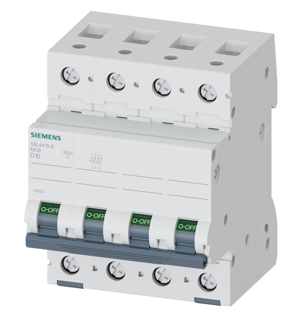 Interruttore Magnetotermico  Curva D 32A 10kA Siemens 5SL44328