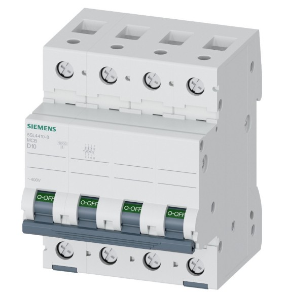 Interruttore Magnetotermico  Curva D 32A 10kA Siemens 5SL44328
