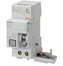 Blocco differenziale Bipolare 40A 0,03A Tipo AC per 5SL.. Siemens 5SM23230