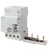 Blocco differenziale Quadripolare  40A 0,3A Tipo AC per 5SL.. Siemens 5SM26430