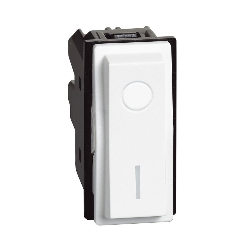 Interruttore Bipolare 16A 0- 1 Living Now Bticino Bianco KW4002
