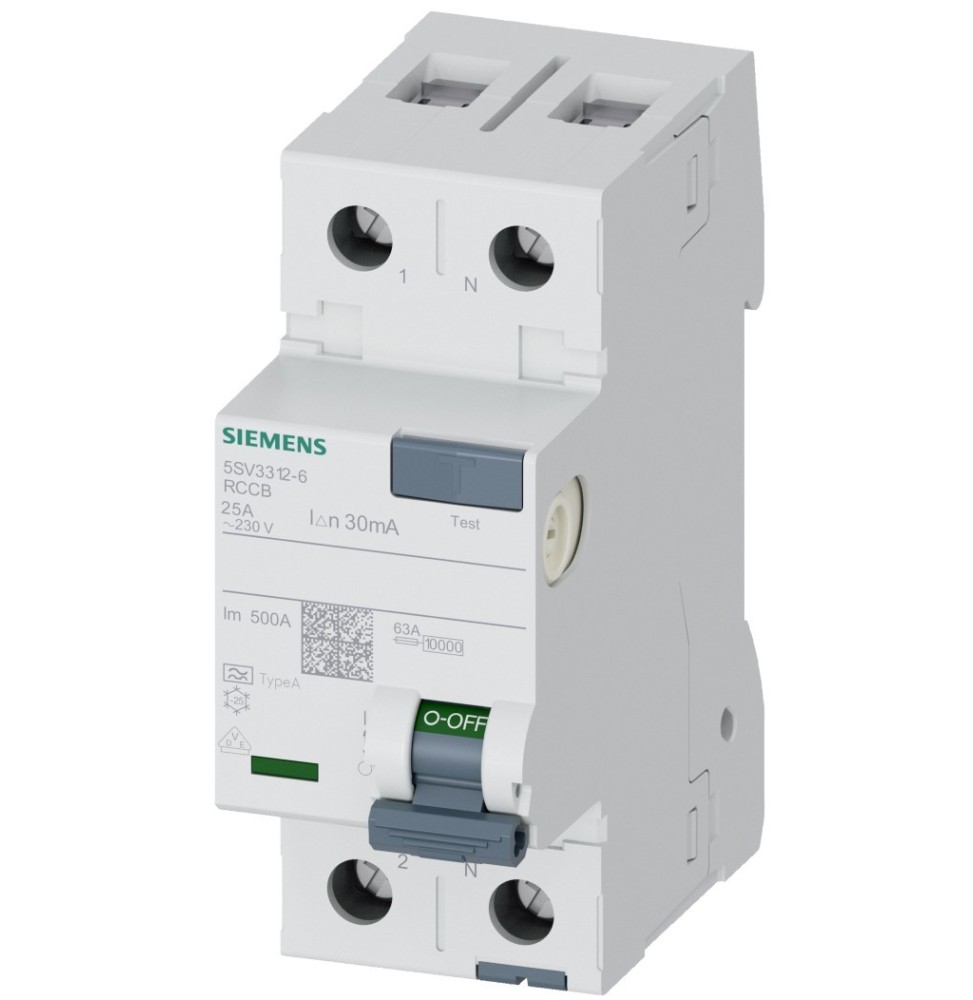 Differenziale Bipolare Puro 40A 0,3 Tipo A Siemens 5SV36146