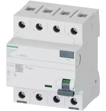 Differenziale Puro Quadripolare 25A 0,3A Tipo AS Siemens 5SV36428