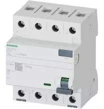 Differenziale Quadripolare Puro 0,5 63A Tipo A Siemens 5SV37466