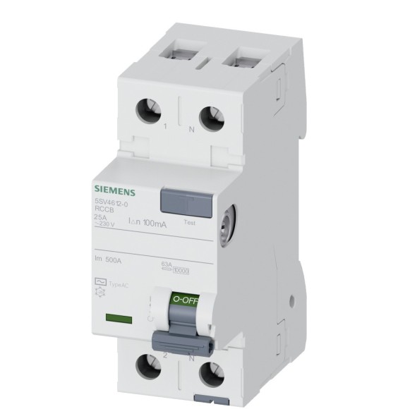 Differenziale Bipolare Puro 40A 0,3 Tipo AC Siemens 5SV46140