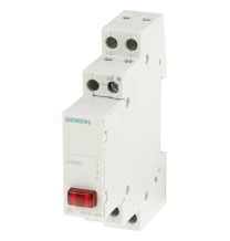 Spia da quadro guida din Rossa 230V 1 Modulo Siemens 5TE5800