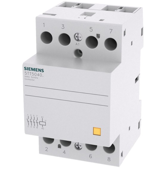 Contattore 4 poli NO Bobina 230V AC 40A Siemens 5TT50400
