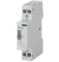 Contattore 2 poli NO con comando manuale Bobina 230V AC 20A Siemens 5TT58006