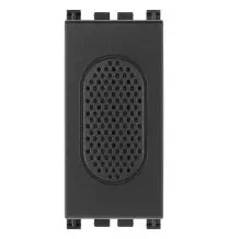 Suoneria - Ronzatore (settabile con rotazione coperchio) 230Vac Vimar Arke' 19370.SR