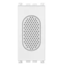 Suoneria - Ronzatore (settabile con rotazione coperchio) 230V Vimar Arke'  Bianca 19373.SR.B