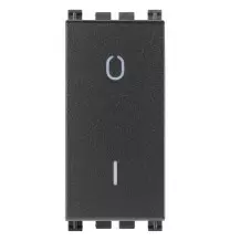 Interruttore bipolare Vimar Arke' Grigio 16A illuminabile 19015