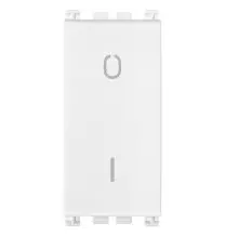 Interruttore bipolare Vimar Arke' Bianca 16A illuminabile 19015.B