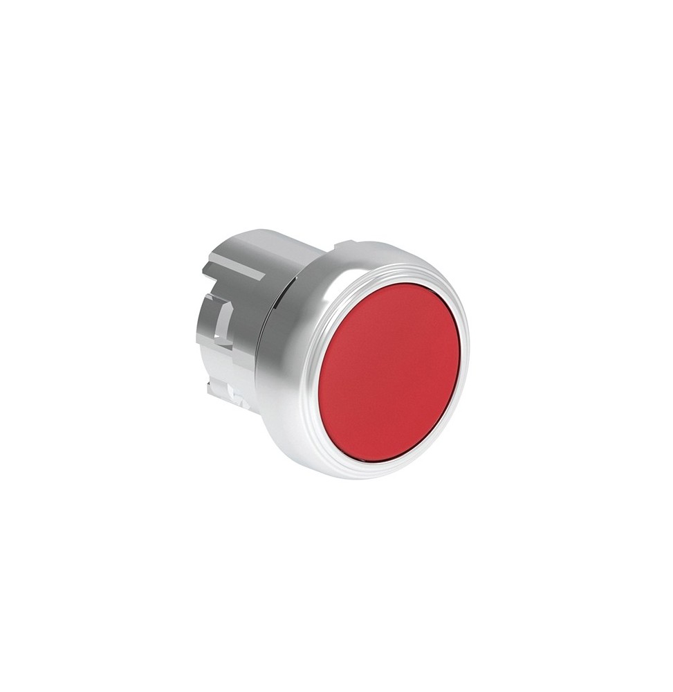 Pulsante ad impulso Rosso serie Platinum Foro 22 LPSB104