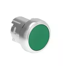 Pulsante ad impulso Verde serie Platinum Foro 22 LPSB103