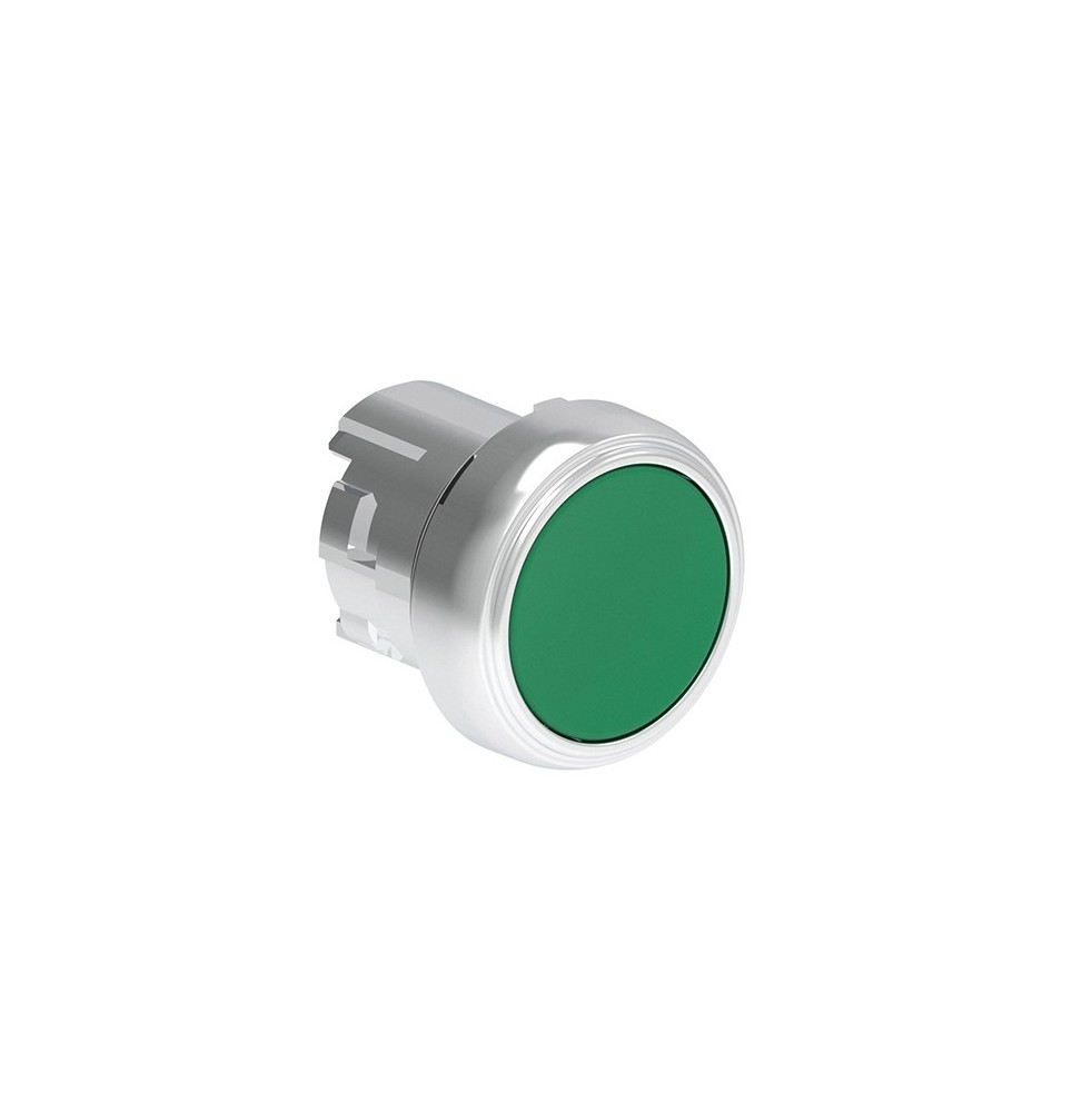 Pulsante ad impulso Verde serie Platinum Foro 22 LPSB103