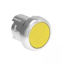 Pulsante ad impulso Giallo serie Platinum Foro 22 LPSB105