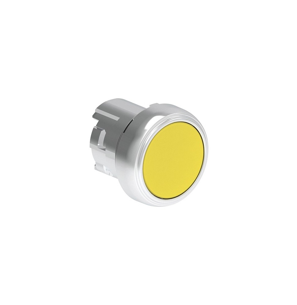 Pulsante ad impulso Giallo serie Platinum Foro 22 LPSB105