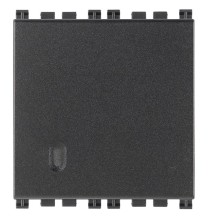 Interruttore Unipolare Vimar Arke' grigio 2 moduli illuminabile  19002.2