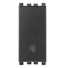 Deviatore Unipolare 10A Vimar Arke' Grigio illuminabile 19005