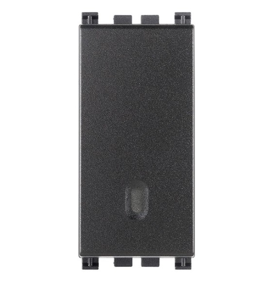 Deviatore Unipolare 10A Vimar Arke' Grigio illuminabile 19005
