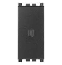 Deviatore Unipolare Assiale 10A Vimar Arke' Grigio illuminabile 19104