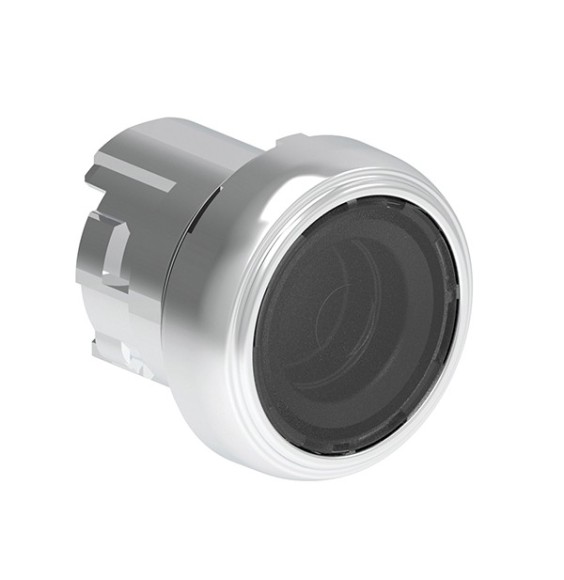 Pulsante ad impulso Trasparente serie Platinum Foro 22 Illuminabile Lovato LPSBL107