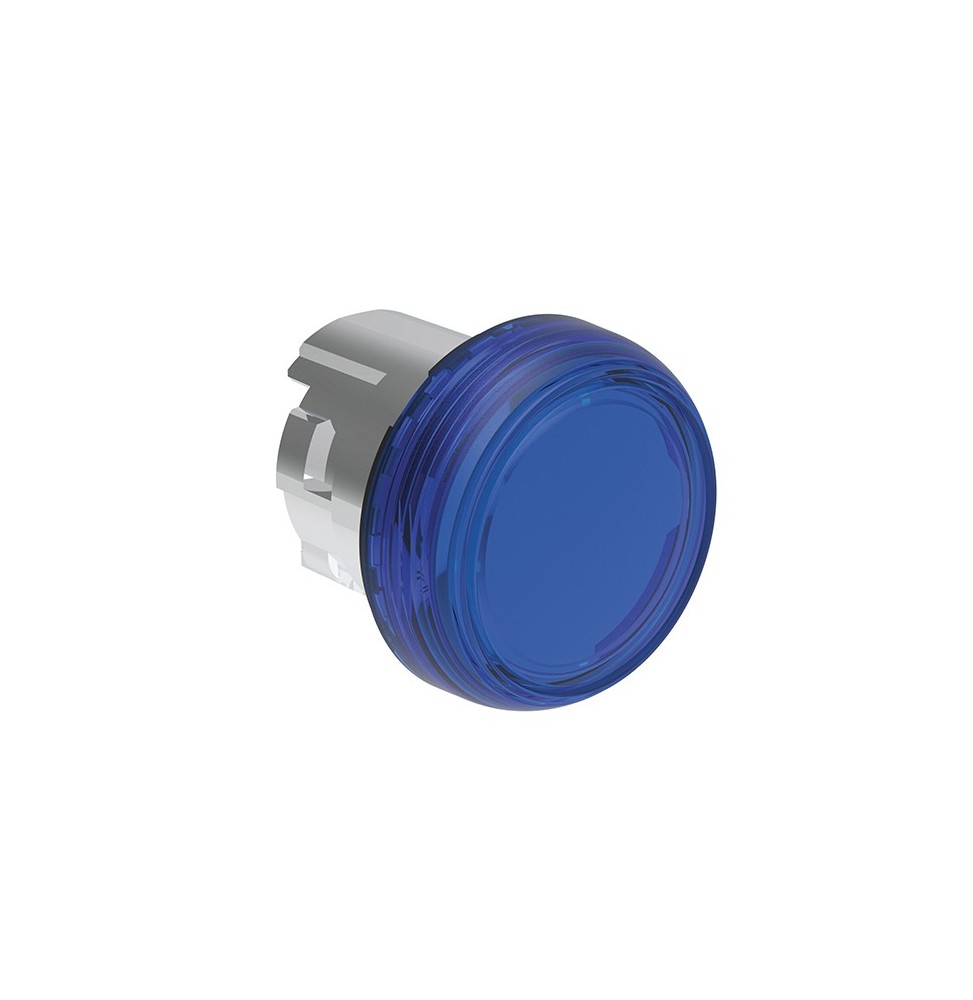 Spia Illuminabile foro 22 serie Platinum Blu Lovato LPSL6
