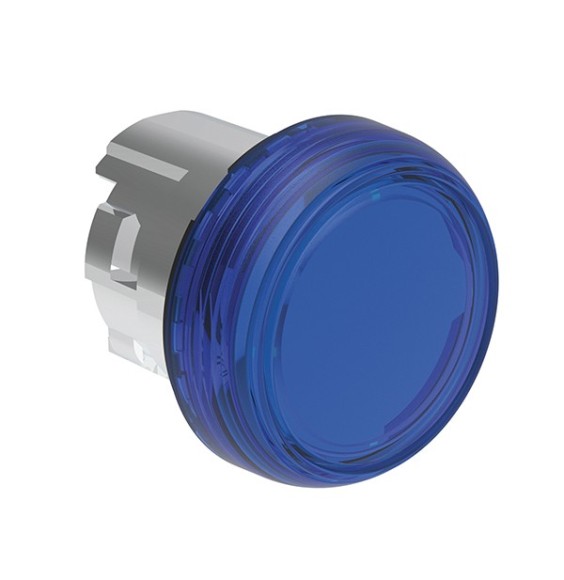 Spia Illuminabile foro 22 serie Platinum Blu Lovato LPSL6